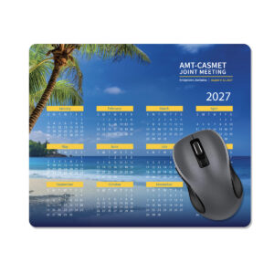 Mouse Pad Calendar 2027